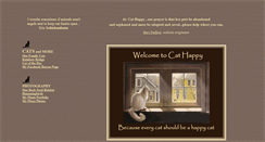 Desktop Screenshot of cathappy.net